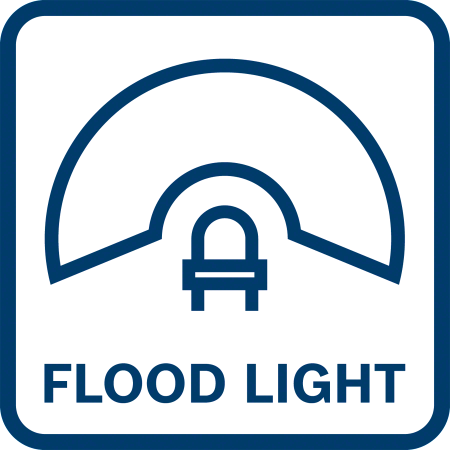 Bosch Professional Cordless Jobsite Light GLI18V-1500 06014A8000 12 - Power Tool Services