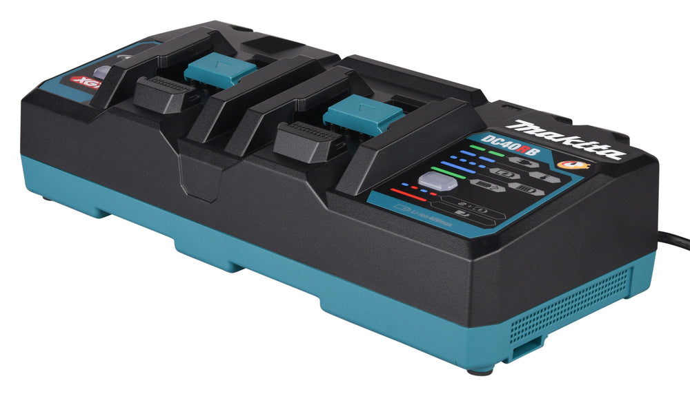 Makita 40V XGT Dual Port Rapid Charger DC40RB