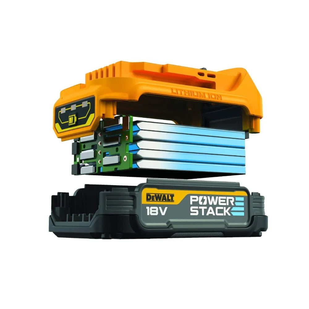 Dewalt Powerstack Battery Kit 18V 1.7Ah DCB1102E2-QW