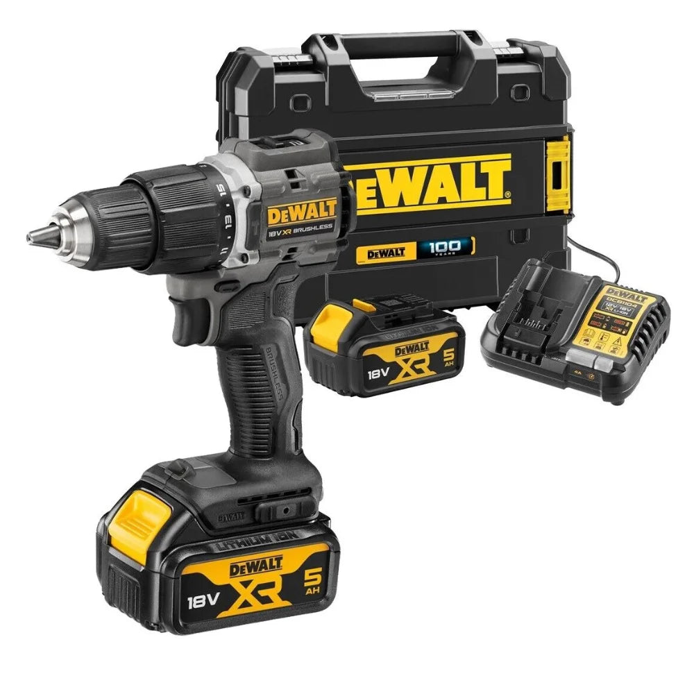 Dewalt 18V XR Brushless Hammer Drill Driver DCD100P2T