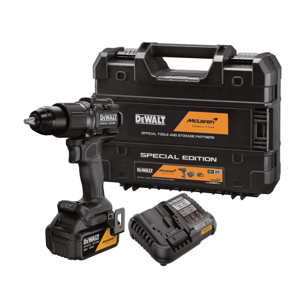 Dewalt McLaren 18V XR Brushless Hammer Drill Driver DCD86MM1T 1 - Power Tool Services