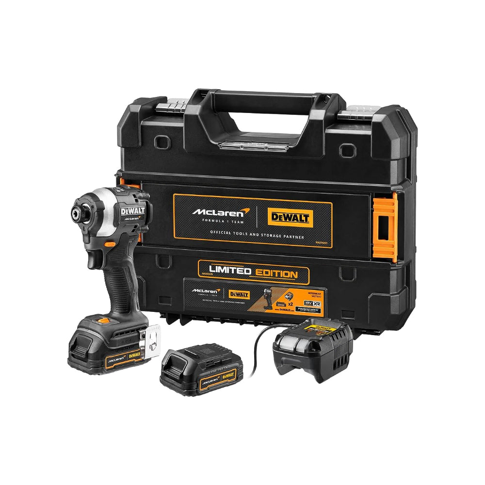 Dewalt McLaren 18V XR Brushless Impact Driver DCF85ME2GT-QW