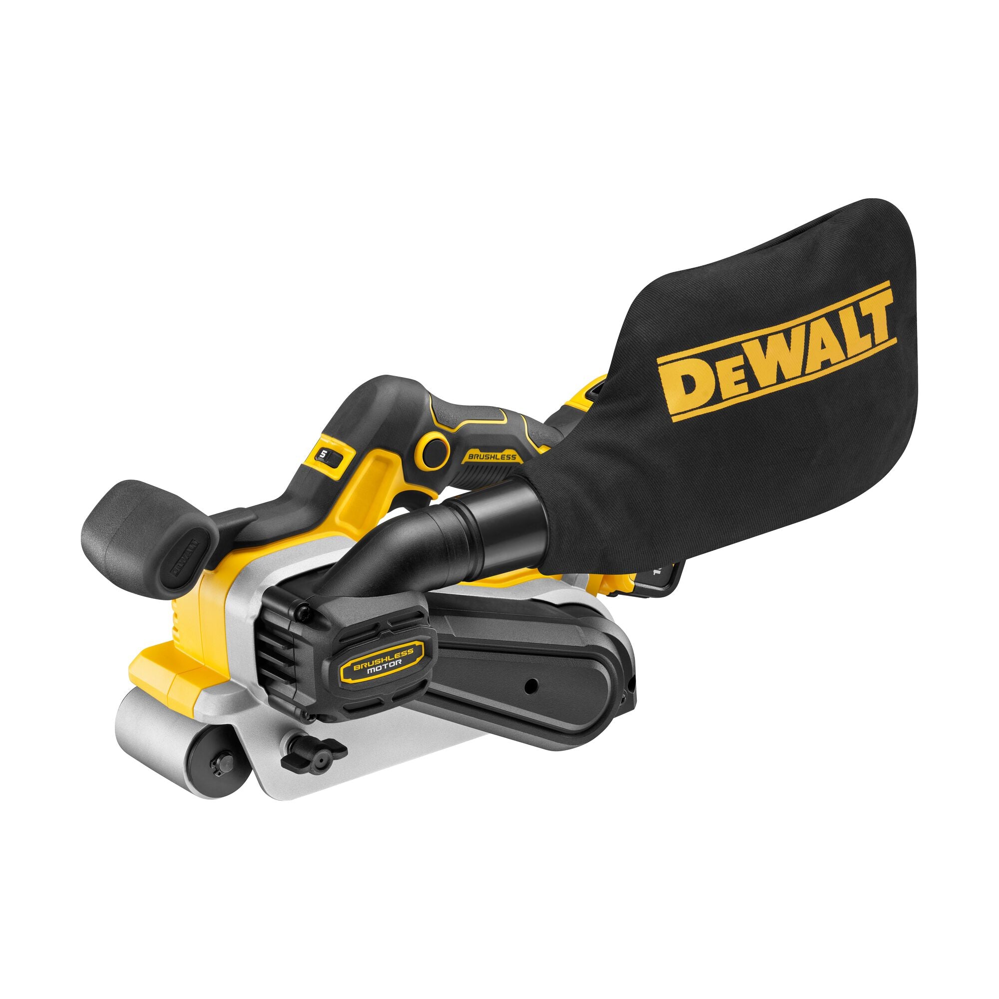 Dewalt 18V XR Brushless Belt Sander DCW220P2-QW 4 - Power Tool Services
