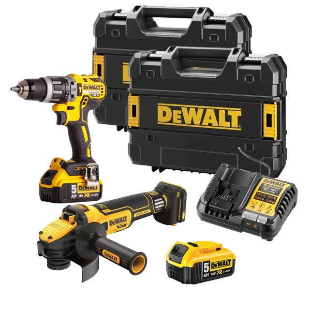 DeWalt 18V Drill & Angle Grinder Combo DWCOMBO68 1 - Power Tool Services