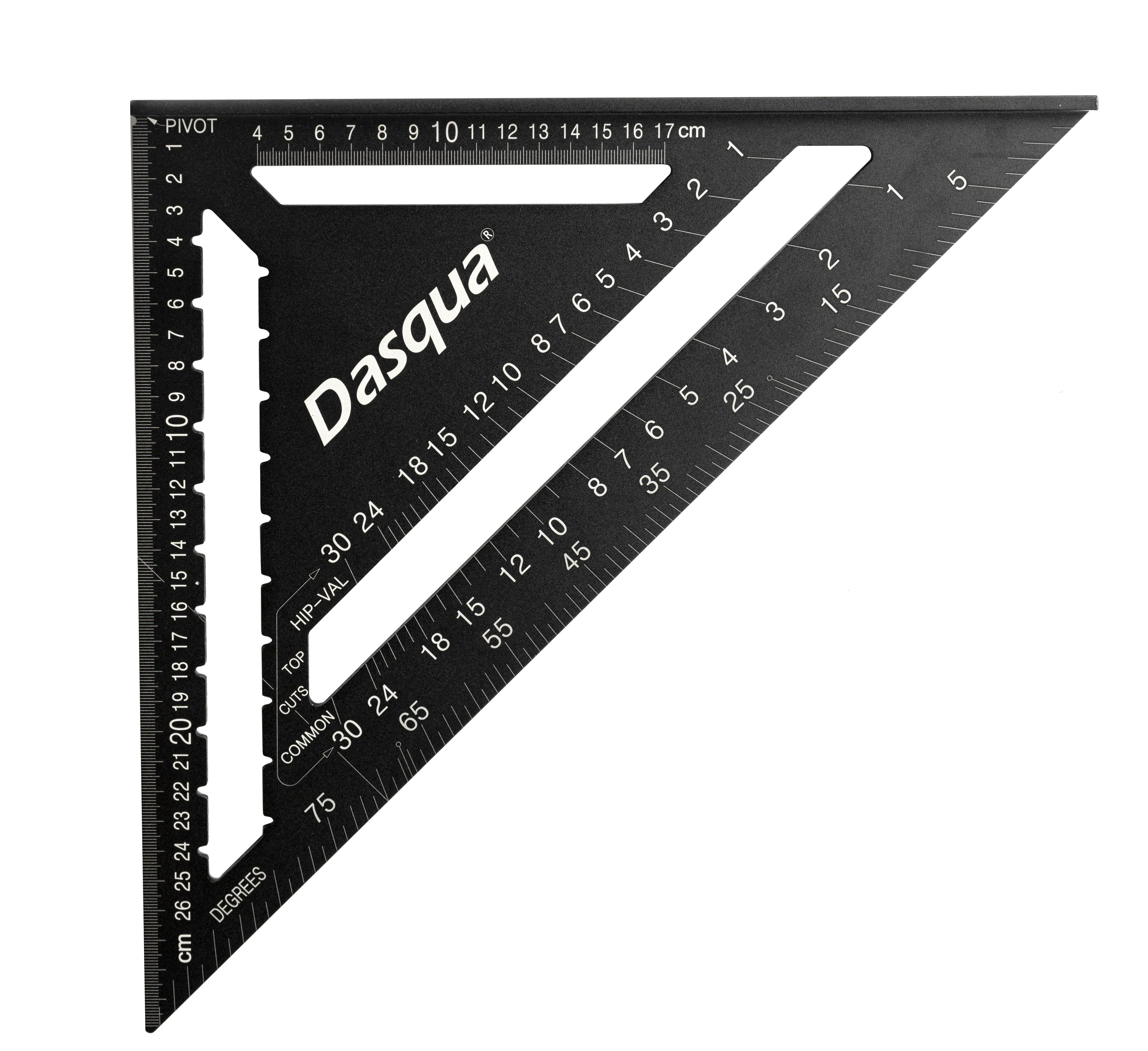 Dasqua Aluminium Protractor Angle Finder/Gauge 150 X 200Mm Power Tool Services