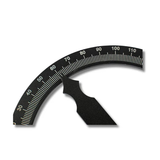 Dasqua Aluminium Protractor Angle Finder/Gauge 150 X 200Mm