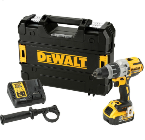 Dewalt 18V Brushless Hammer Drill + 1X 5Ah Batt + Charger DCD996P1-QW Power Tool Services