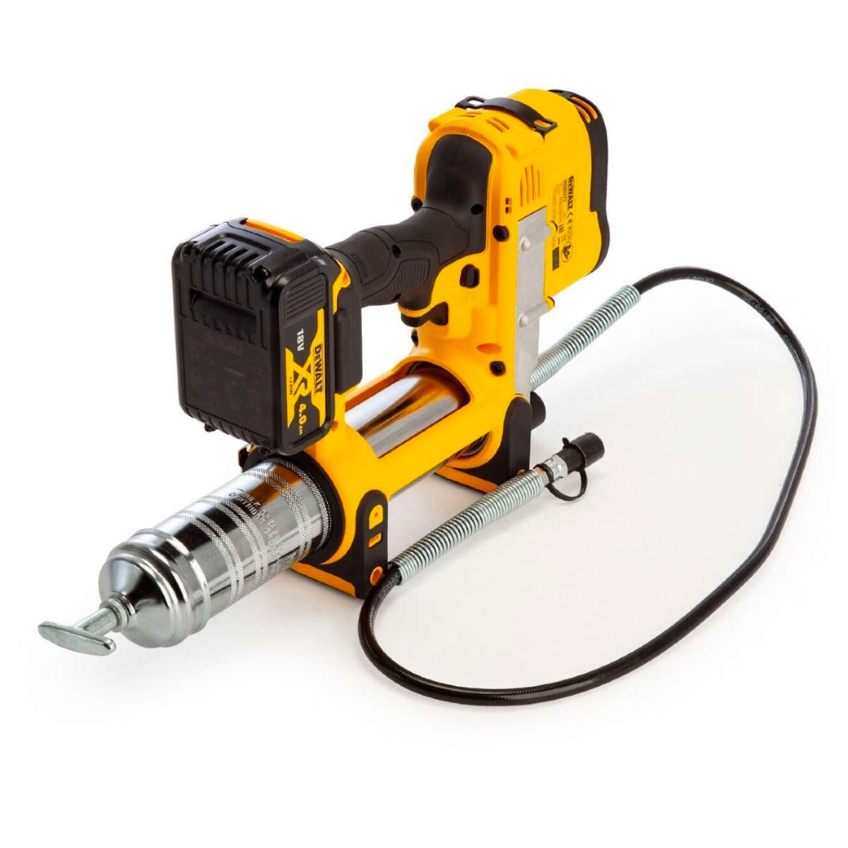 Cordless dewalt grease online gun