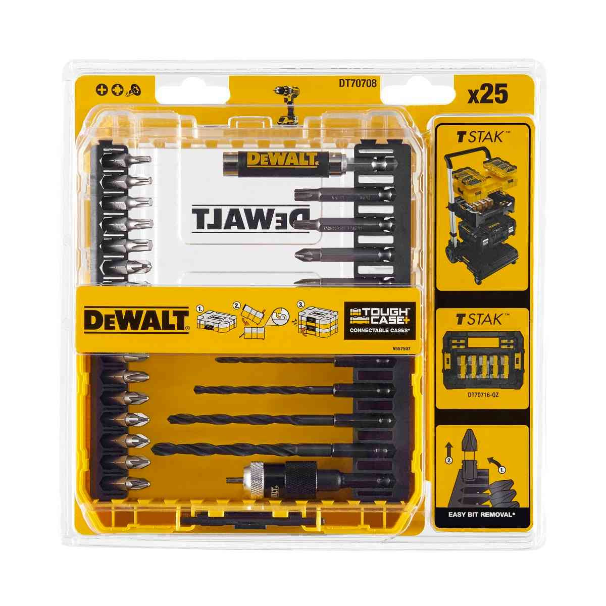 Dewalt 25 Piece Drill Drive Set DT0708-QZ