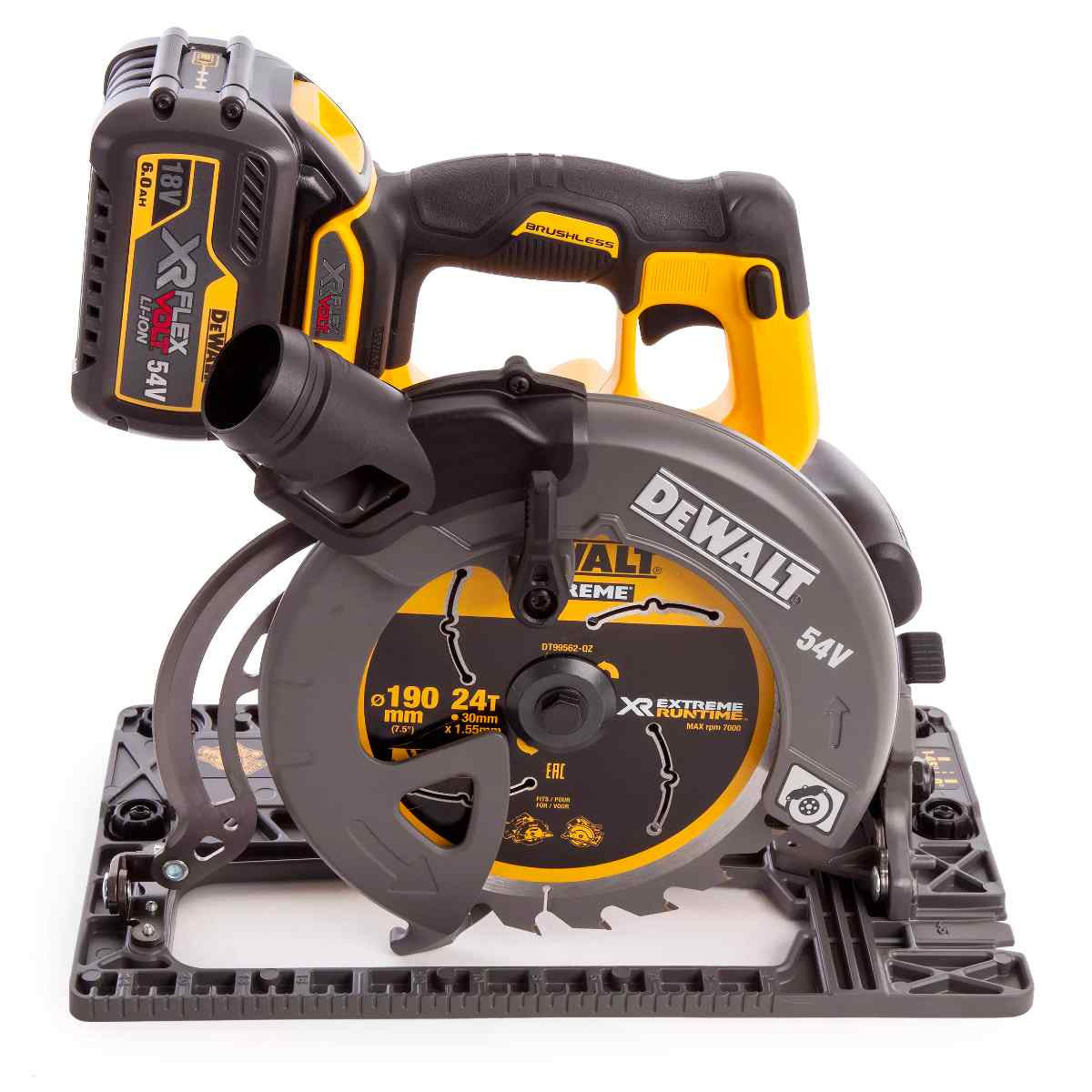 Dewalt 54v circular saw with track sale