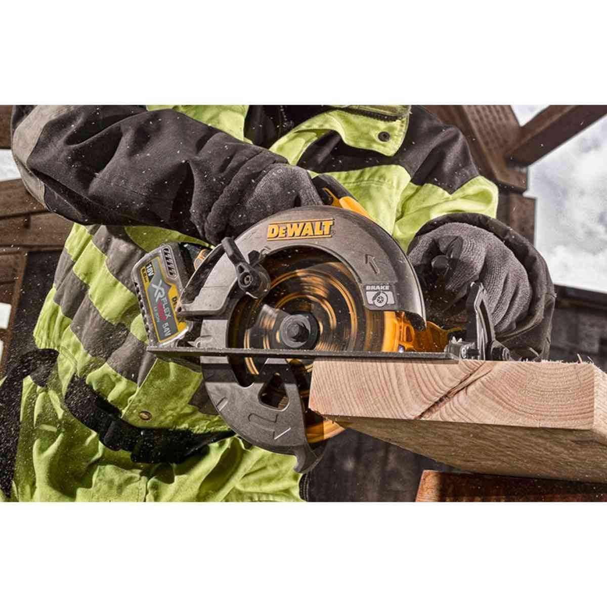 Buy Dewalt Flexvolt 54V Xr 67Mm Doc Circ Saw Bare (Tstak) DCS575NT-XJ from Power Tool Services - Image 5 | Best Price