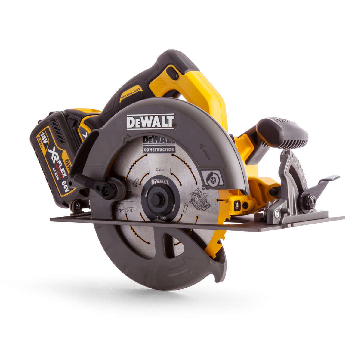 Buy Dewalt Flexvolt 54V Xr 67Mm Doc Circ Saw Bare (Tstak) DCS575NT-XJ from Power Tool Services - Image 4 | Best Price