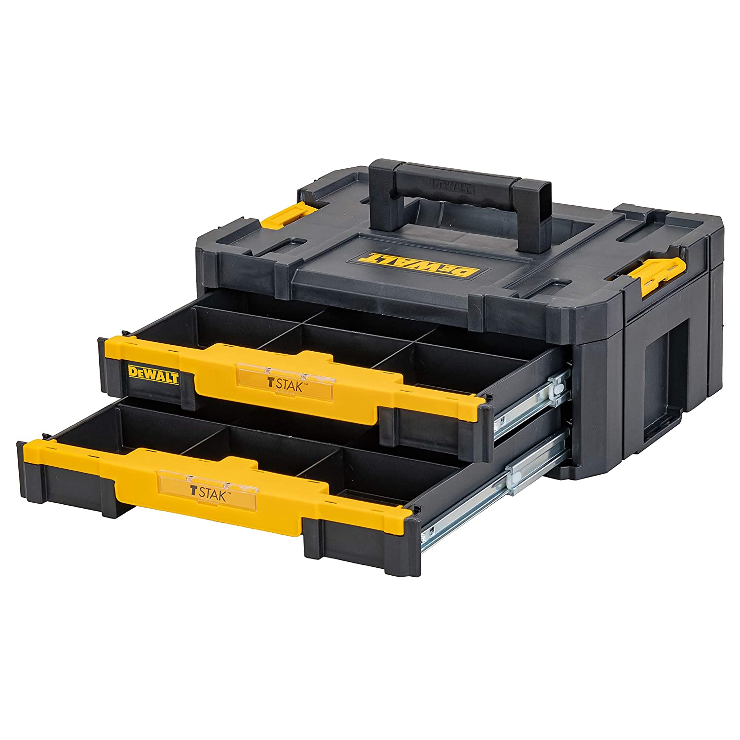Dewalt TSTAK 2 Drawer Tool Storage Tool Box DWST1-70706