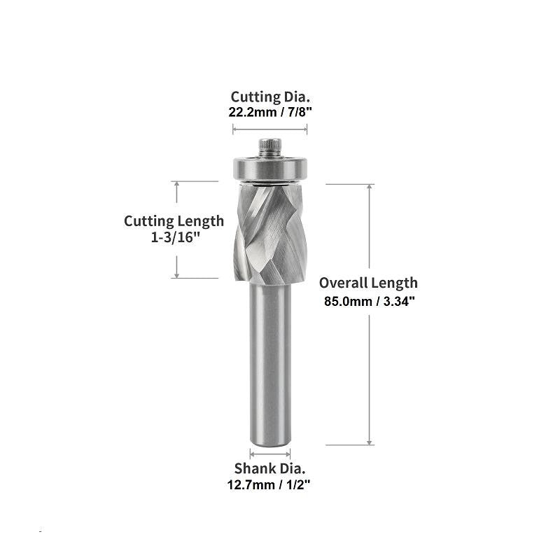 Dimar Flush Trim, 22.20 X 48.0 Spiral Up & Down - Compression Power Tool Services