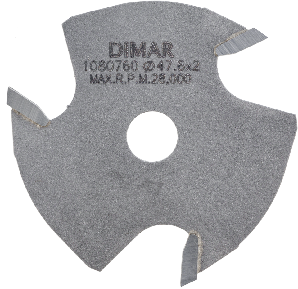 Dimar Slotting Cutter, 47.6 X 7.94 X 5.0Mm Power Tool Services