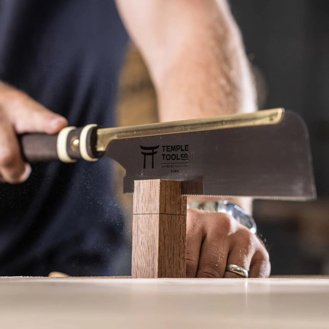 Temple Tool Dozuki Pull Saw Fine Rip-Cut 240mm 6 - Power Tool Services