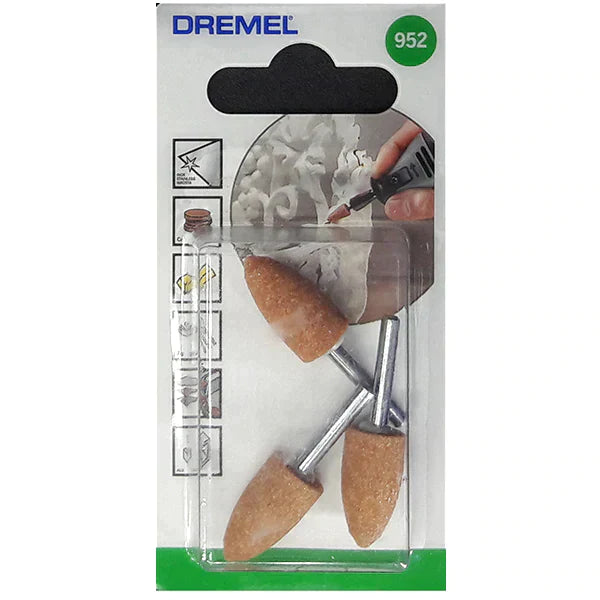 Dremel Aluminum Oxide Grinding Stone 9,5 mm (952) Power Tool Services