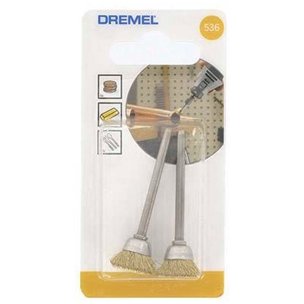 Dremel Brass brush 3,2 mm (537) Power Tool Services