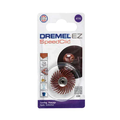 Dremel EZ SpeedClic: Detail Abrasive Brush 220 grit (473) Power Tool Services