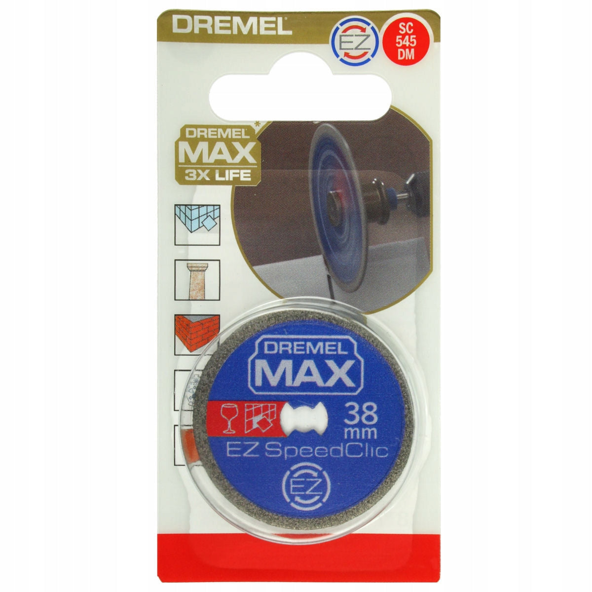 Dremel EZ SpeedClic: S545DM Diamond Cutting Wheel ( SC545DM) Power Tool Services