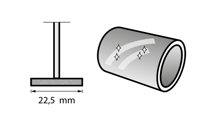 Dremel Polishing Wheel 22,5 mm (425) Power Tool Services