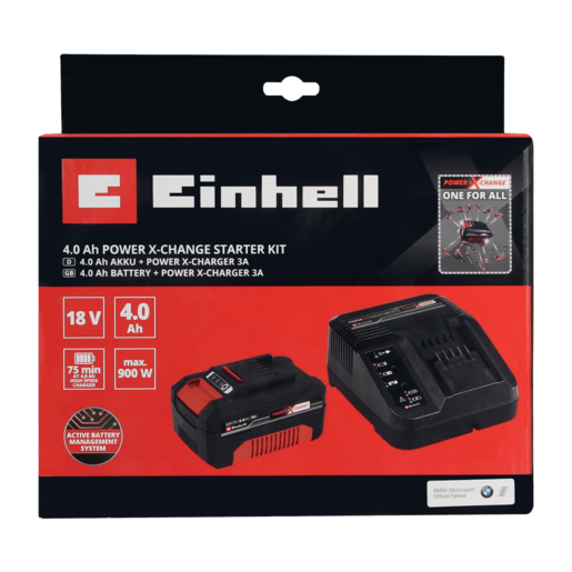 Einhell 18V 4,0Ah PXC Starter Kit 4512042 Power Tool Services