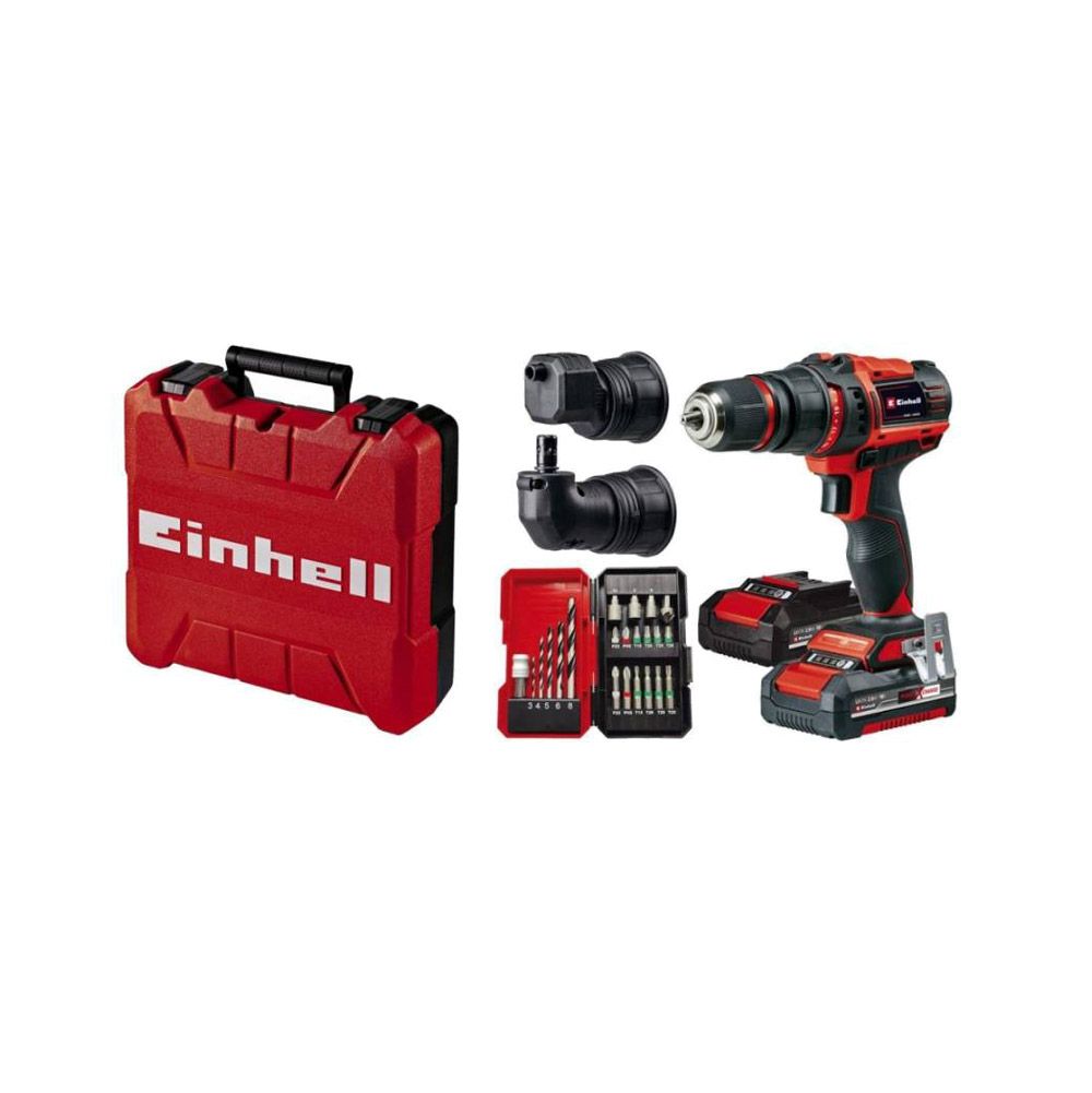 Einhell Cordless Drill TE-CD 18/45 3X-Li +22 1x2,0Ah Power Tool Services