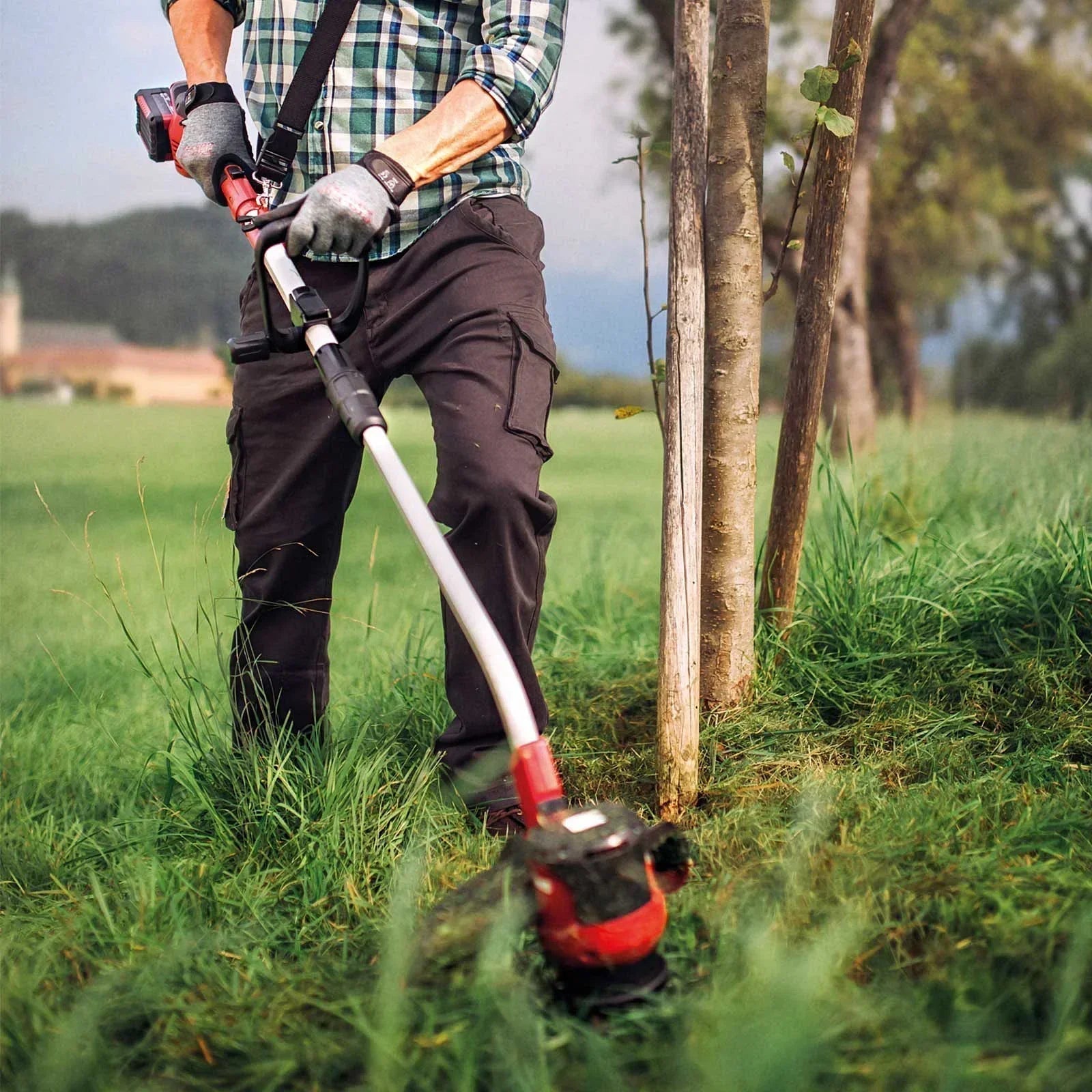 Einhell cordless grass trimmer deals