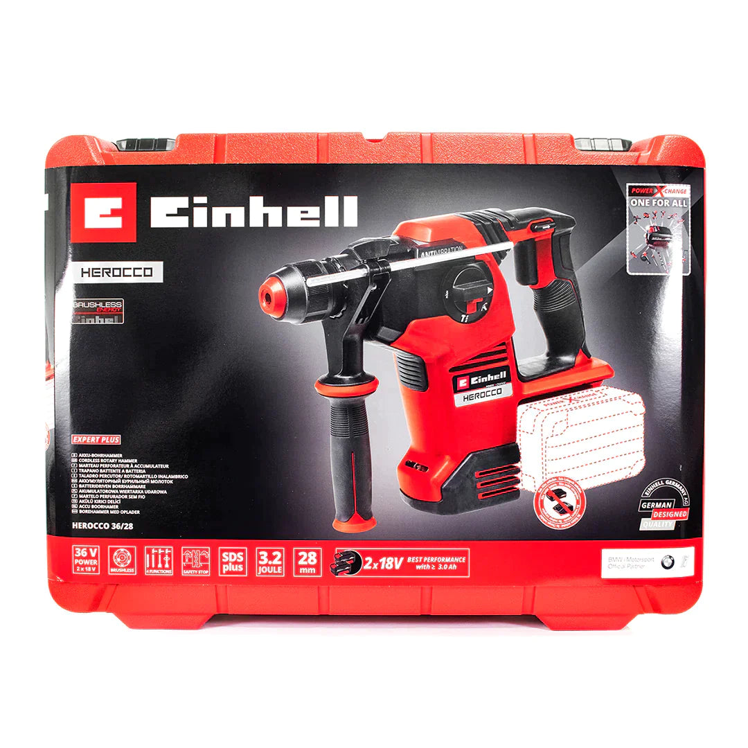 Einhell Cordless Rotary Hammer Drill HEROCCO 36/28 Power Tool Services