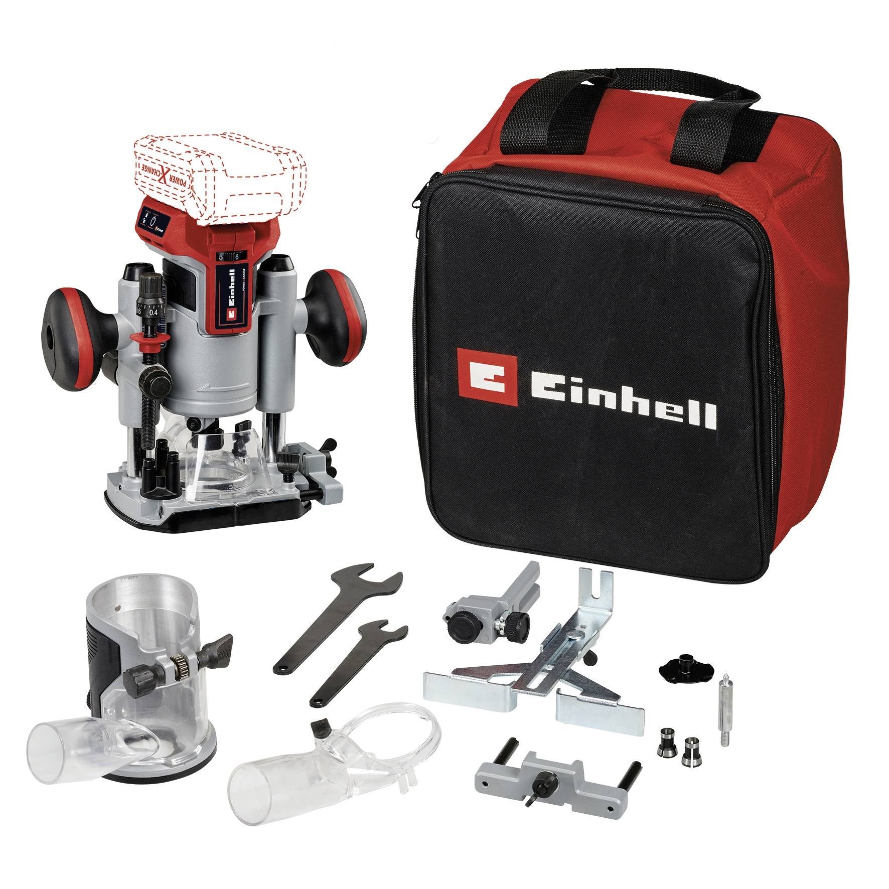 Einhell Cordless Router Palm Router TP-RO 18 Set Li BL - Solo Power Tool Services