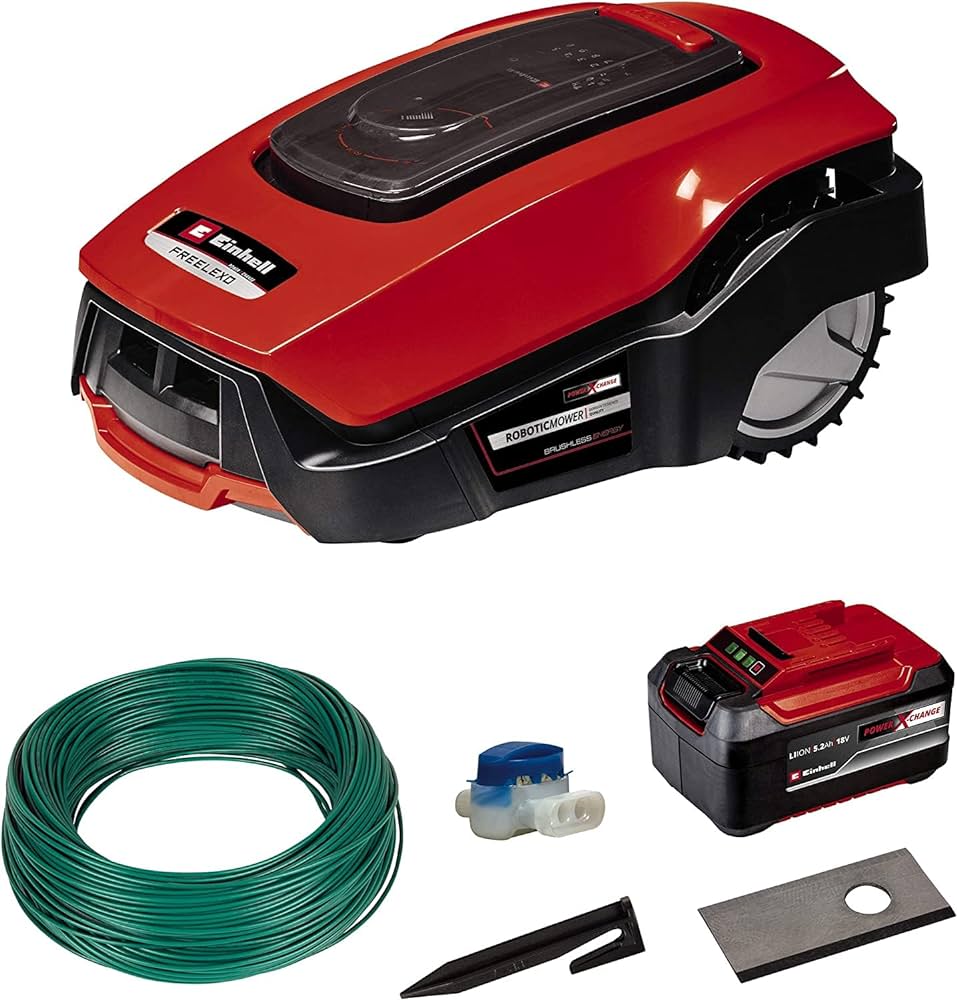 Einhell Robot Lawn Mower FREELEXO 1200 LCD BT Power Tool Services