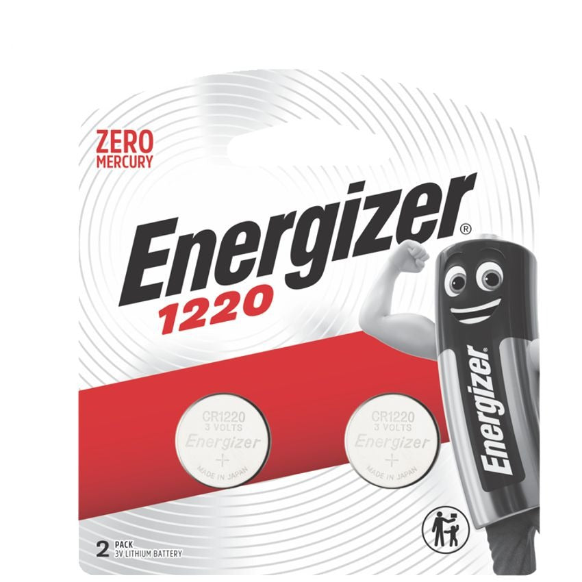 Energizer 1220 3v Lithium Coin Battery 2 Pack E301642500 Power Tool Services
