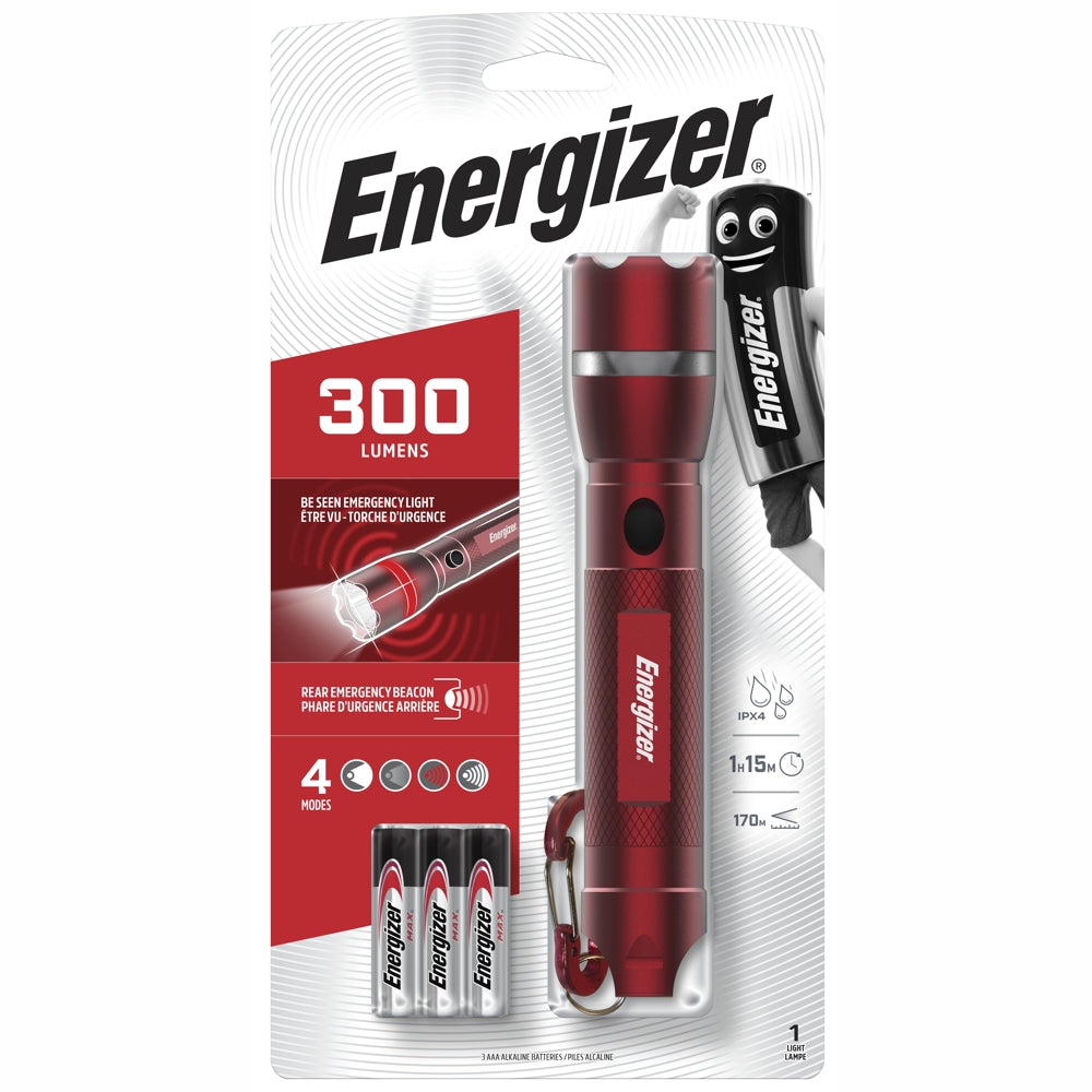Energizer Emergency Metal Light – Beacon Light (with 3xaaa) E303633400 Power Tool Services