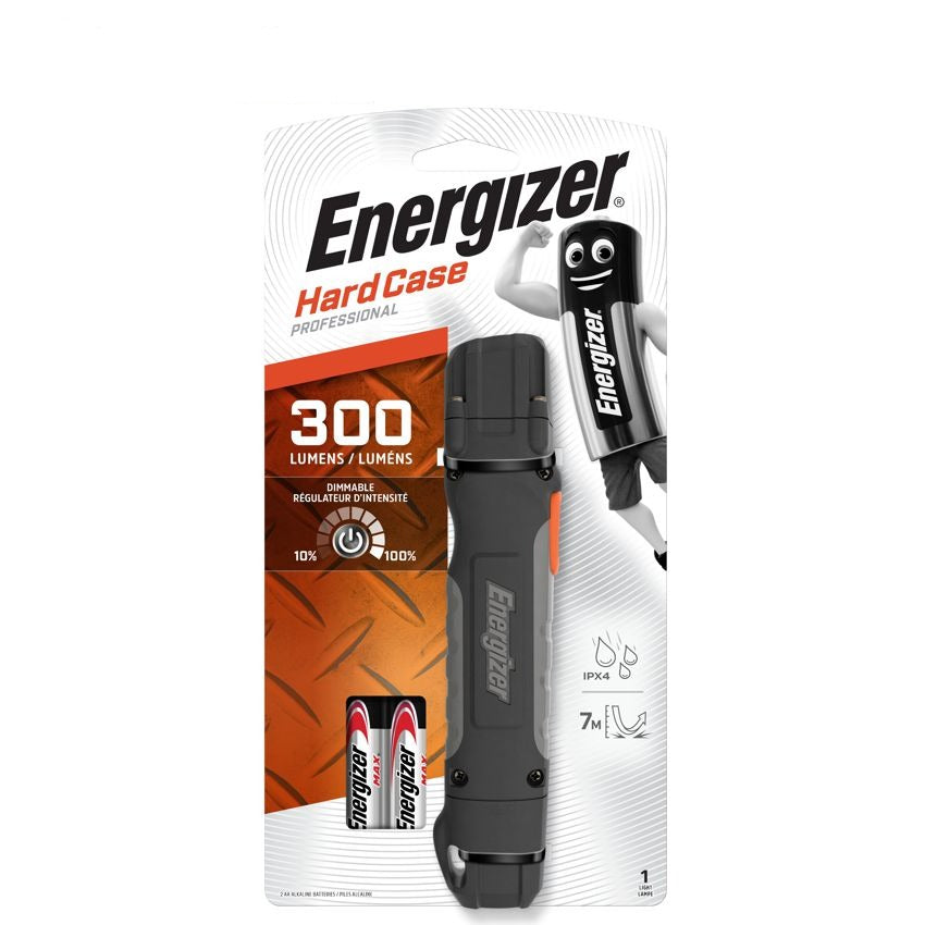 Energizer Hardcase Pro2 Aa Spotlight 300 Lumens E300667900 Power Tool Services