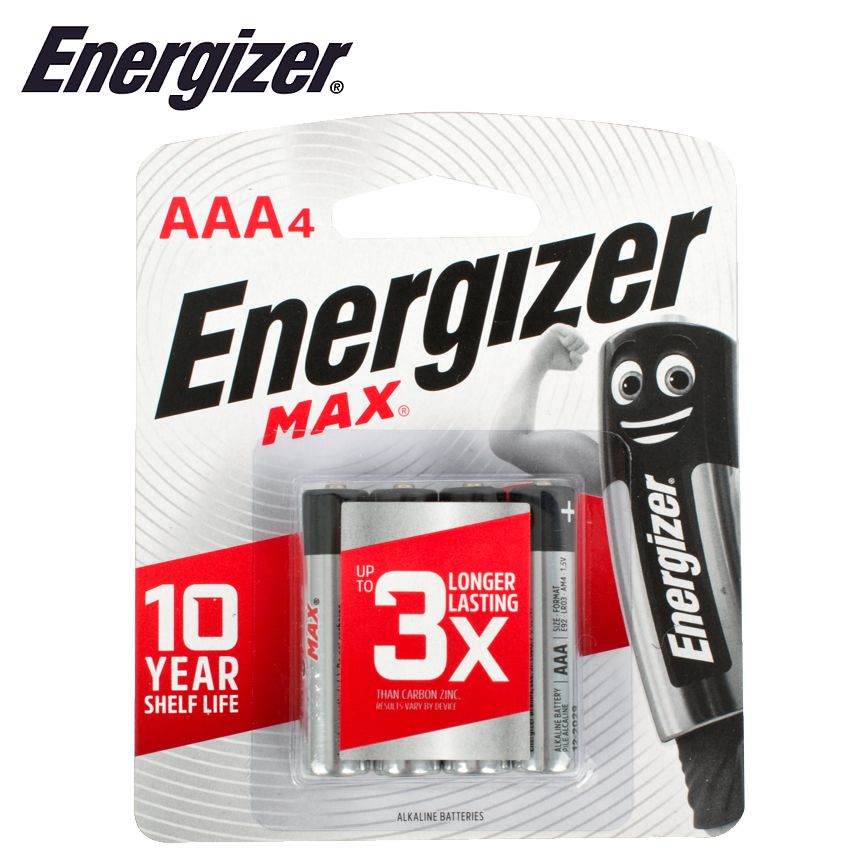 Energizer Max Aaa - 4 Pack E300577503 Power Tool Services
