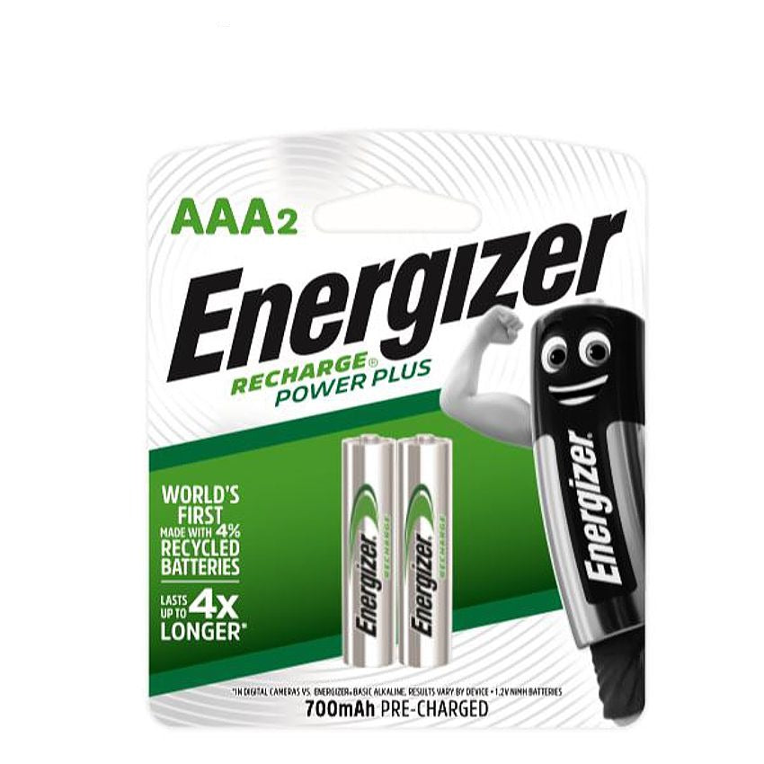 Energizer Recharge 700mah Aaa - 2 Pack E300525001 Power Tool Services