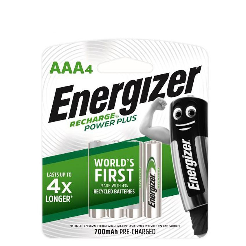 Energizer Recharge 700mah Aaa - 4 Pack E300635801 Power Tool Services