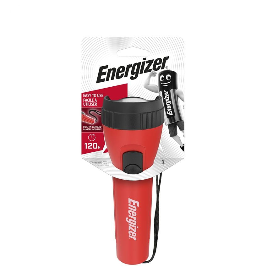 Energizer Torch Red Medium 2d 25 Lumens E300667700 Power Tool Services