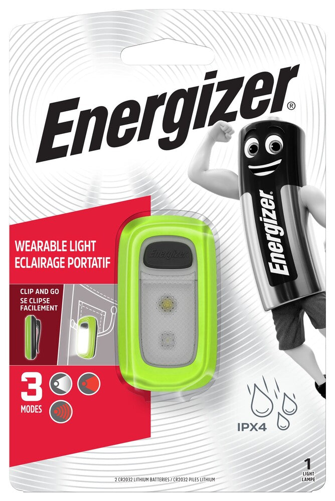 Energizer Wearable Clp Light 30lum E301422000