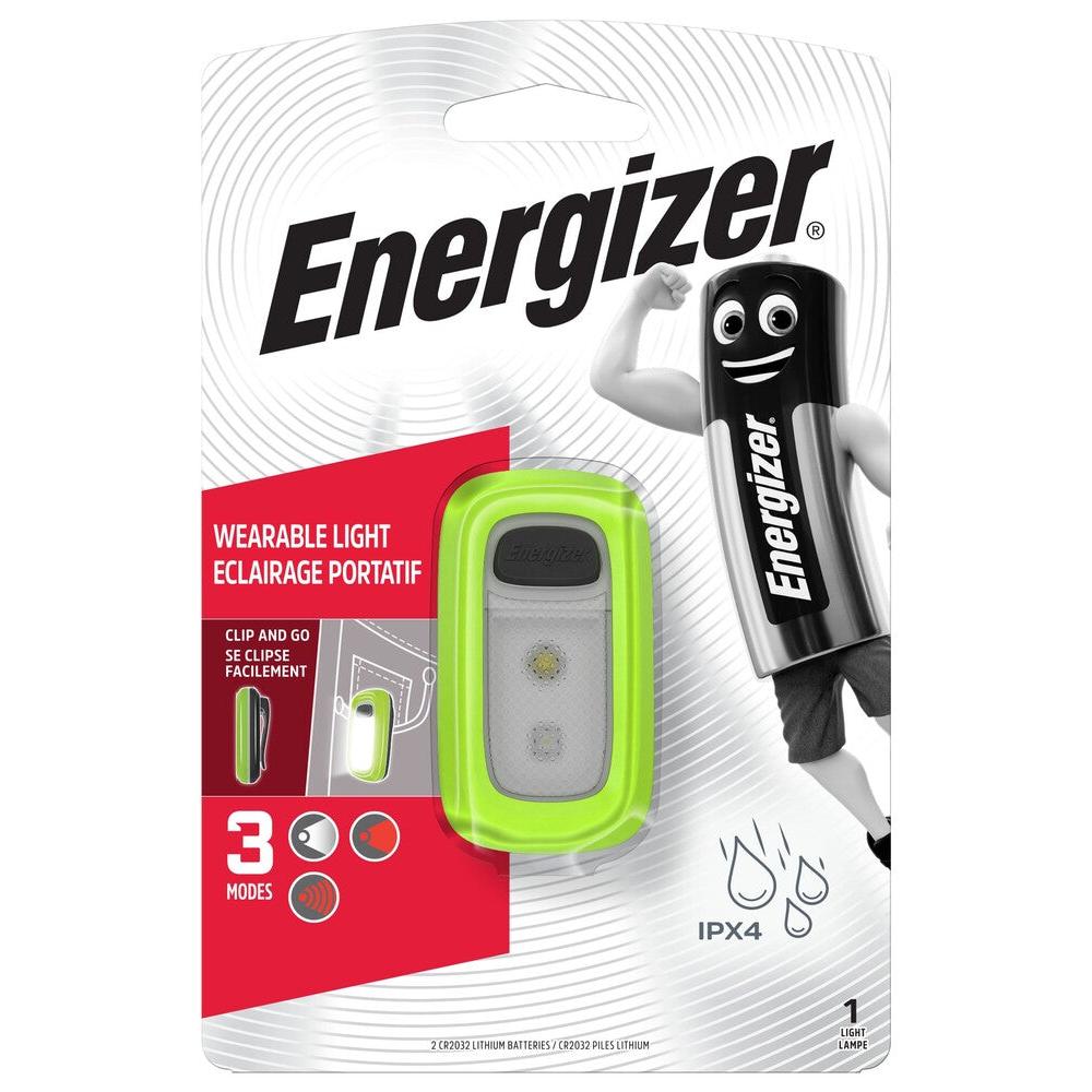 Energizer Wearable Clp Light 30lum E301422000 Power Tool Services