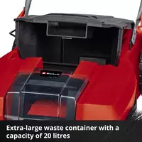 Einhell Cordless Push Sweeper TE-SW 18/610 Li-Solo