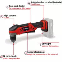 Einhell Cordless Angle Drill