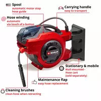 Einhell Cordless Hose Reel (Water) GE-HR 18/30 Li-Solo