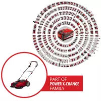 Einhell Cordless Push Sweeper TE-SW 18/610 Li-Solo