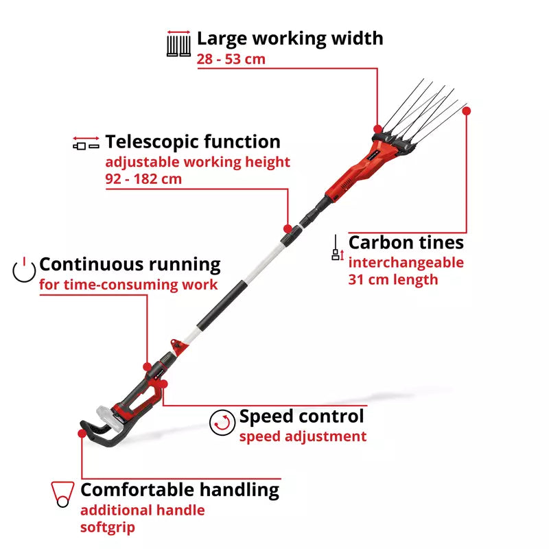 Einhell Cordless Olive-/Fruit-Harvester GE-FS 18/53 Li-Solo