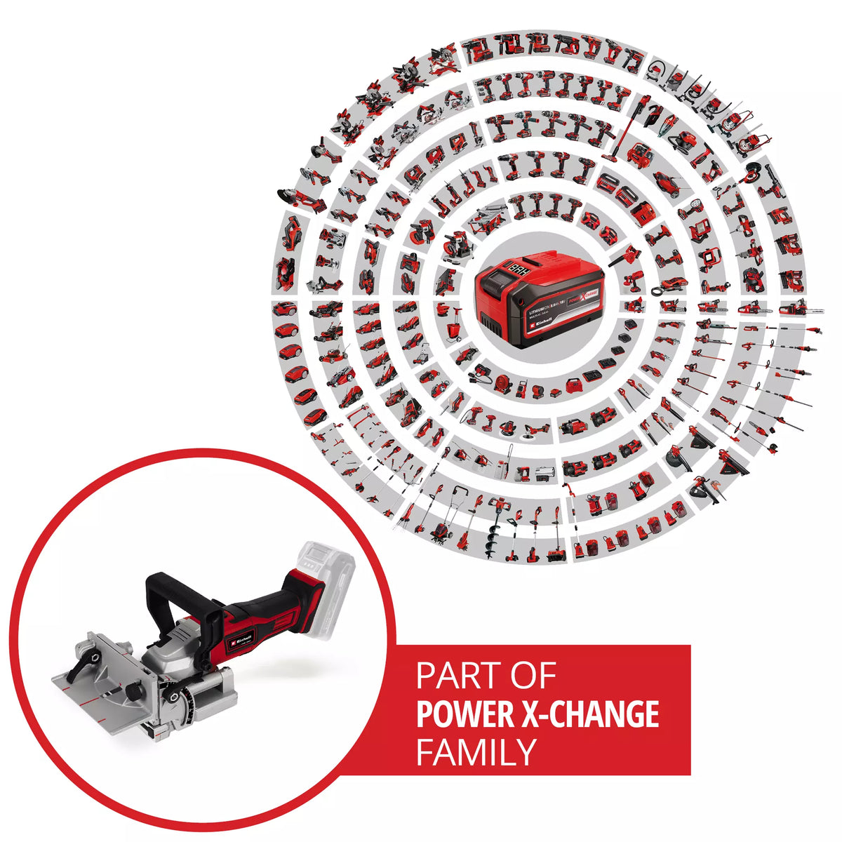 Einhell Cordless Biscuit Jointer TE-BJ 18 Li - Solo 3 - Power Tool Services