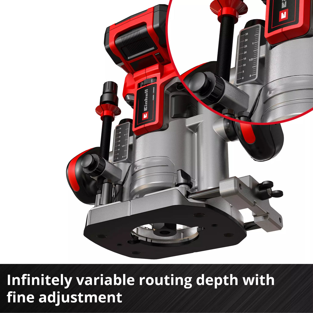 Einhell Professional Cordless Router Palm Router TP-RO 18 Set Li BL - Solo 10 - Power Tool Services