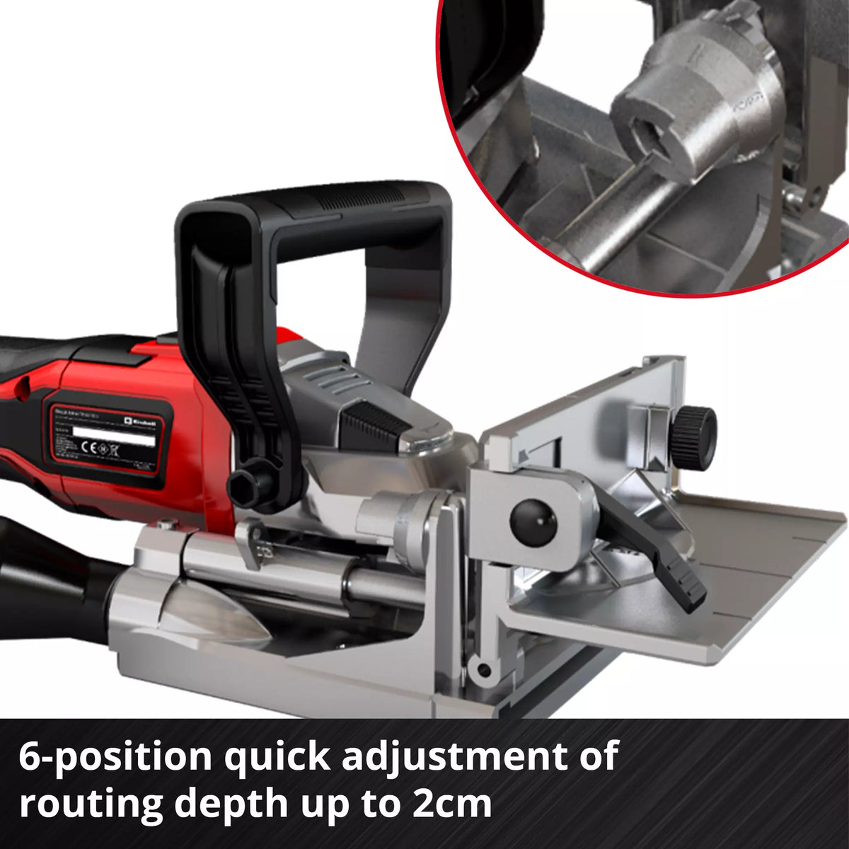 Einhell Cordless Biscuit Jointer TE-BJ 18 Li - Solo 7 - Power Tool Services