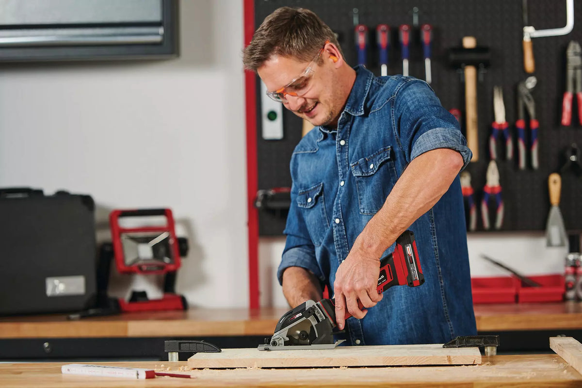 Einhell Cordless Mini Circular Saw TE-CS 18/89 Li - Solo 4 - Power Tool Services