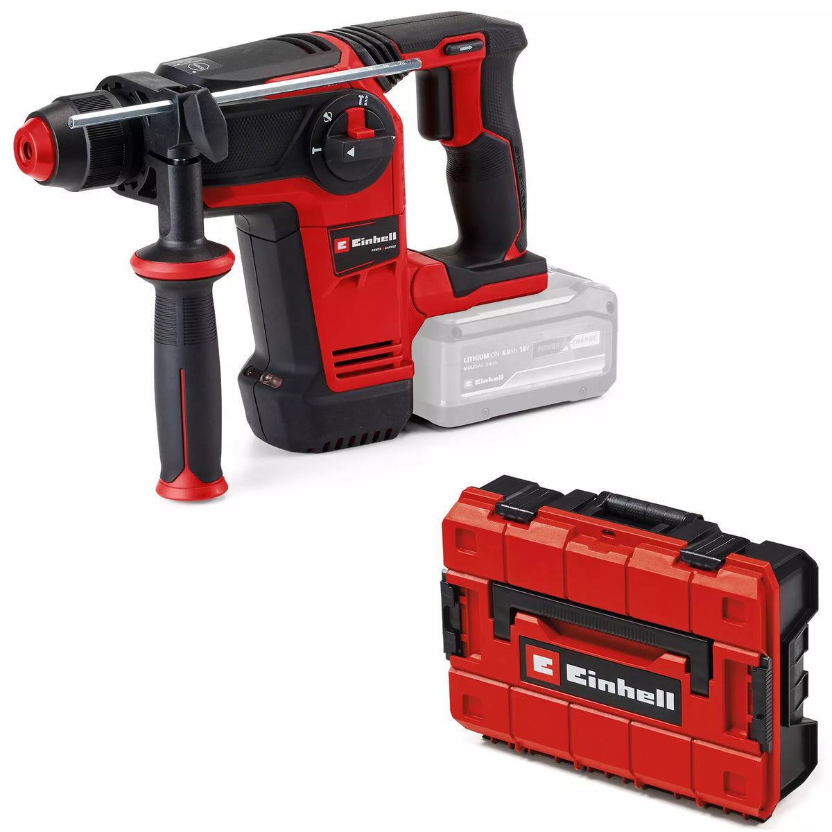 Einhell Professional Cordless Rotary Hammer TP-HD 18/26 Li BL - Solo 1 - Power Tool Services